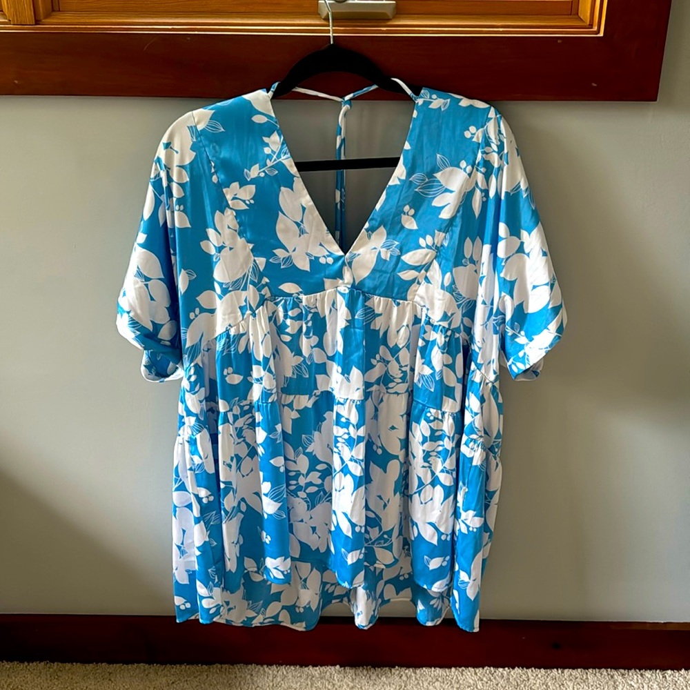 Boutique satin blouse